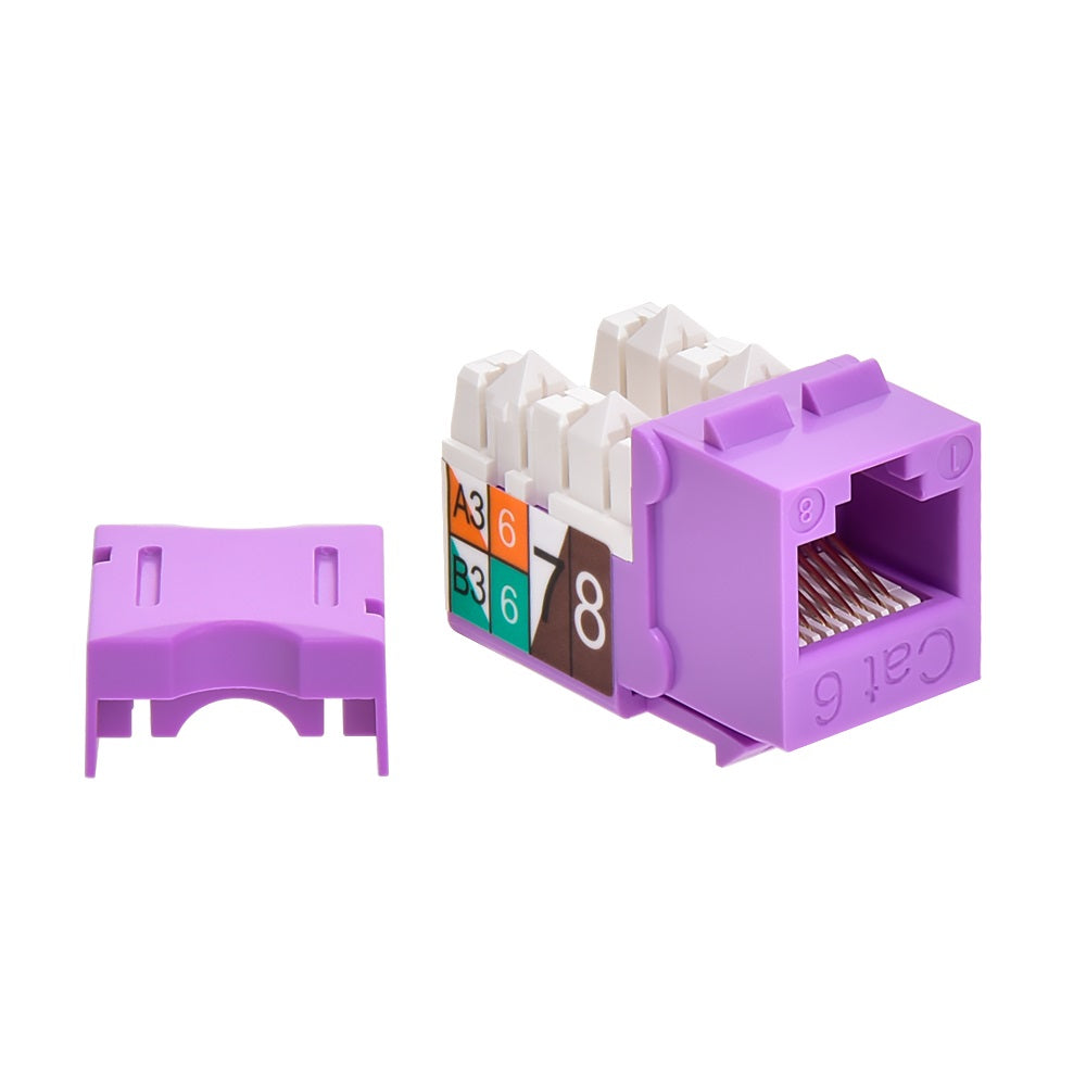 CAT6 RJ45 110 Type Keystone Jack CAT6 RJ45 110 Type Keystone Jack